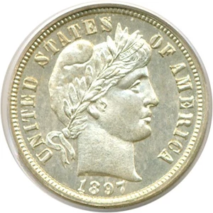 image for: 1897-O 10c PCGS MS64