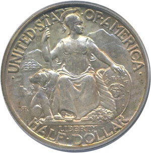 image for: 1935-S 50c San Diego PCGS MS64