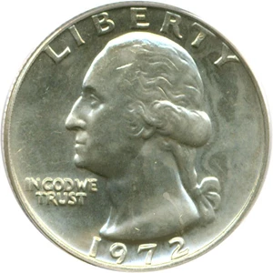 image for: 1972 25c PCGS MS64