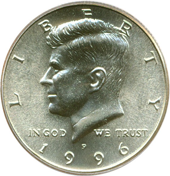 image for: 1996-P 50c  PCGS MS67 