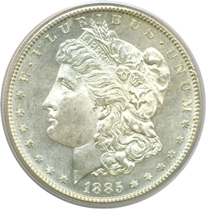 image for: 1885-S $1 PCGS MS64