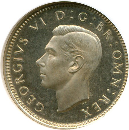image for: Great Britain: 1947 6D  NGC Proof 65