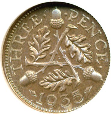 image for: Great Britain: 1935 3D  NGC Proof 66