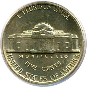 image for: 1952-D 5c PCGS MS65