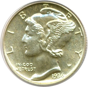image for: 1936 10c PCGS/CAC Proof 65