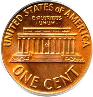 image for: 1969-D 1c PCGS MS66 RD