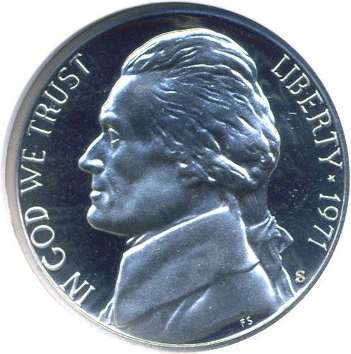 image for: 1971-S 5c  NGC Proof 67 UCameo