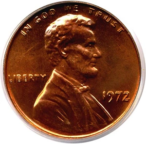 image for: 1972 1c Doubled Die PCGS MS65 RD