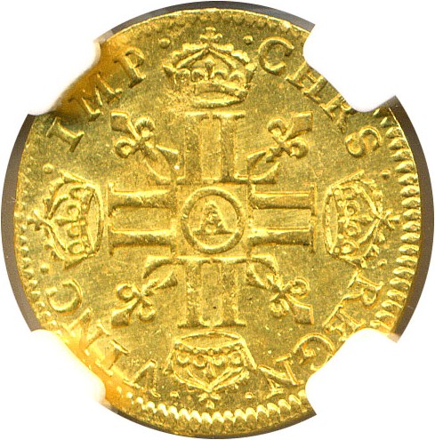 image for: France: 1641-A 1/2 L.D'Or  NGC MS63  (KM-101)