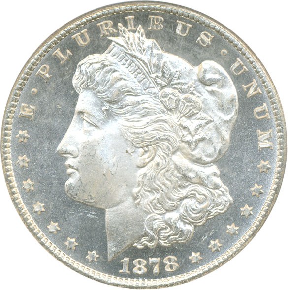 image for: 1878-CC $1  PCGS MS65 PL