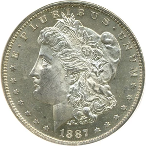 image for: 1887-O $1 NGC MS62 PL