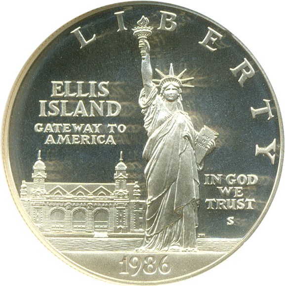 image for: 1986-S $1 Statue Liberty NGC Proof 69 UCameo
