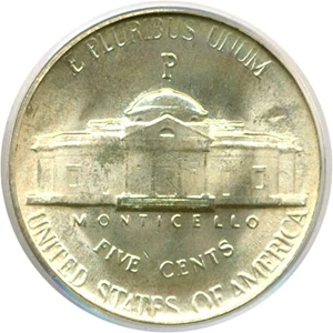 image for: 1945-P 5c PCGS MS65 FS