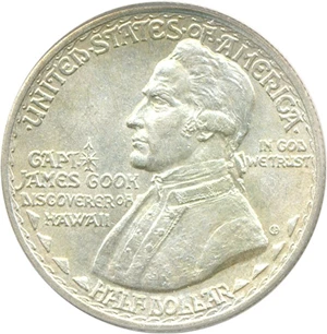 image for: 1928 50c Hawaiian PCGS/CAC MS64