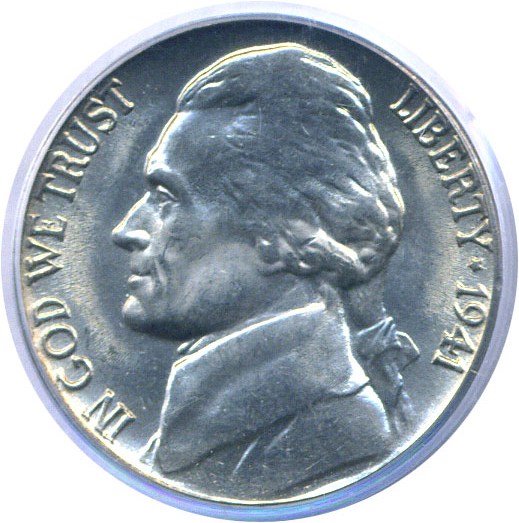 image for: 1941 5c  PCGS MS65 FS ex: Omaha Bank Hoard