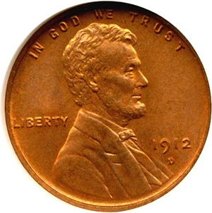 image for: 1912-D 1c NGC MS66 RD