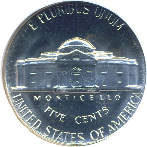 image for: 1967 5c SMS NGC MS66 Cameo