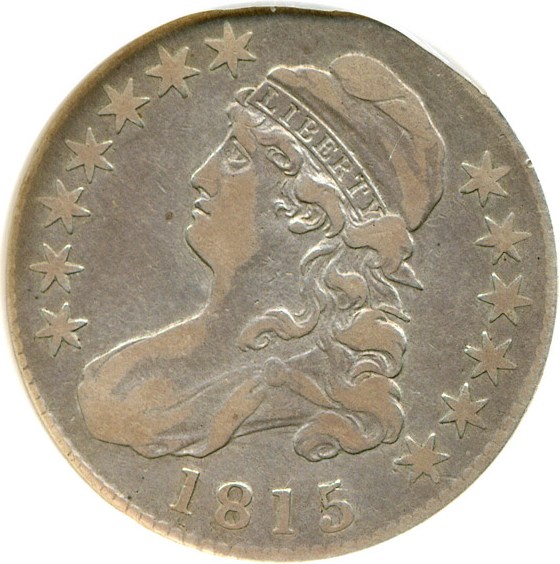 image for: 1815/2 50c DGS VF20