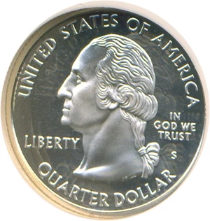 image for: 2004-S 25c Michigan-Silver NGC Proof 70 UCameo
