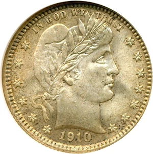 image for: 1910 25c NGC MS64 ex: Richmond Collection