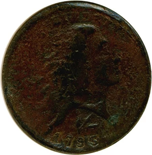 image for: 1793 Wreath 1c DGS Fair-2 Lettered Edge - S-11C (Tooled, Corroded)