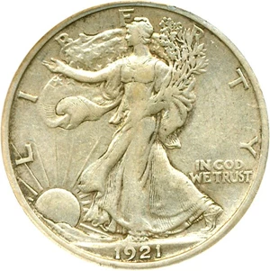 image for: 1921-D 50c DGS XF40