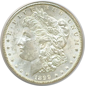 image for: 1899-S $1 PCGS MS61
