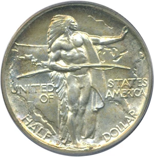 image for: 1938-D 50c Oregon PCGS MS66