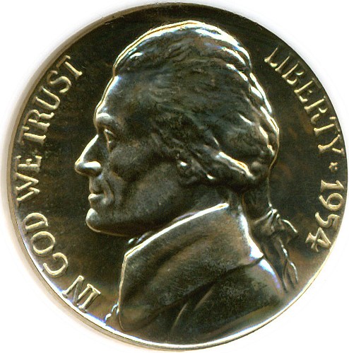 image for: 1954 5c  NGC Proof 67 