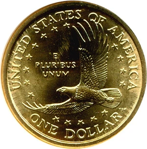 image for: 2000-P Sac $1 NGC MS68