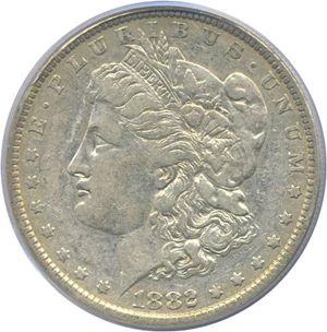 image for: 1882-O/S $1 Strong PCGS XF45