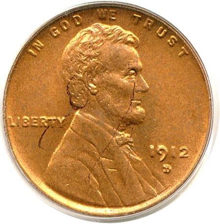 image for: 1912-D 1c  PCGS MS64 RD