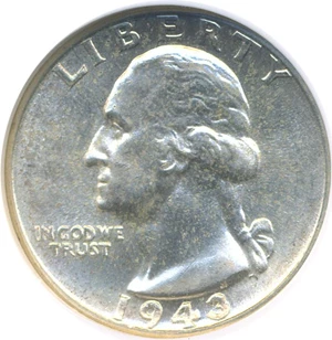 image for: 1943-D 25c NGC MS63
