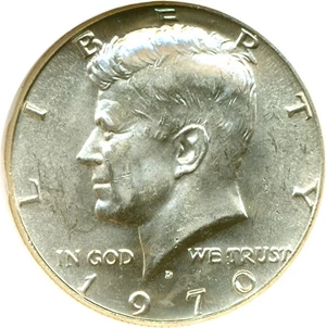 image for: 1970-D 50c NGC MS65