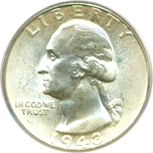 image for: 1943-D 25c PCGS MS66 ex: Omaha Bank Hoard