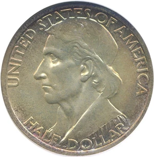 image for: 1936 50c Boone NGC MS66