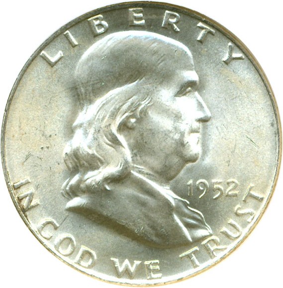 image for: 1952-D 50c  NGC MS65 FBL