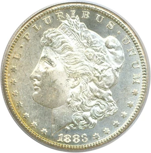 image for: 1883-CC $1 PCGS MS63 PL
