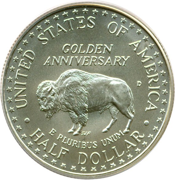 image for: 1991-D 50c Mt. Rushmore PCGS MS69 