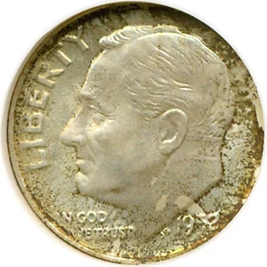 image for: 1952-D 10c NGC MS67 FT