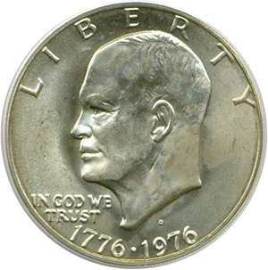image for: 1976-D $1 Ty.1 PCGS MS65