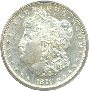 image for: 1879-S $1 PCGS MS64 PL