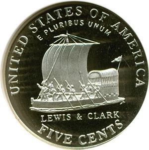 image for: 2004-S 5c Keel Boat NGC Proof 69 UCameo