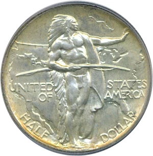 image for: 1939-D 50c Oregon PCGS MS66