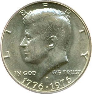 image for: 1976-D 50c Clad PCGS MS65
