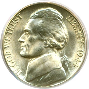 image for: 1944-S 5c PCGS MS67