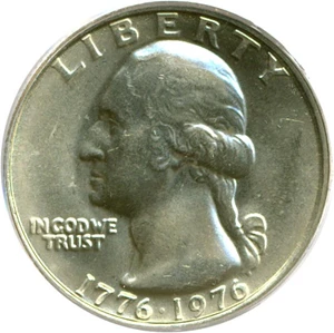 image for: 1976 25c Clad PCGS MS66