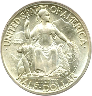 image for: 1935-S 50c San Diego PCGS MS66