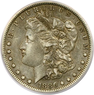 image for: Top 100 VAM: 1886-O $1 VAM 1A Clashed E ICG XF45