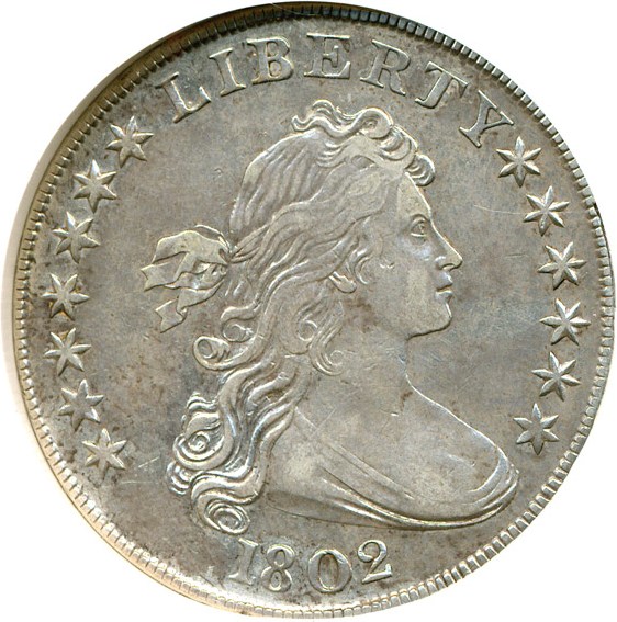 image for: 1802 $1  NGC AU50 